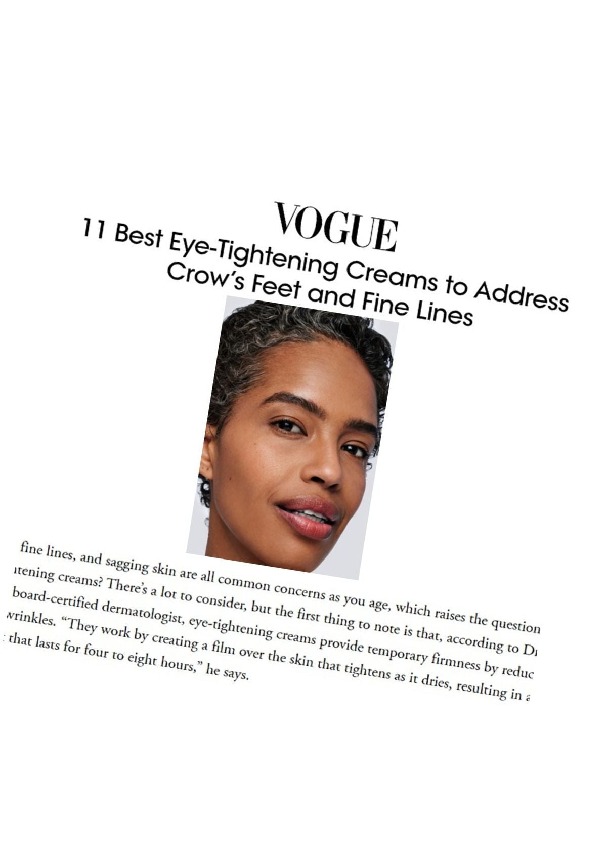 vogue press feature